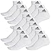 Produktbild adidas Ankle / Quarter Socken Unisex Kurzsocke Knöchelsocke 15 Paar, Farbe:White, Socken & Strümpfe:43-45