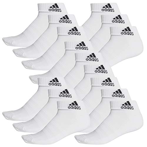 PUMA Plain 3P Quarter Socke, Grau (Anthrazit/L Mel Grey/M Mel Grey), 43-46 8 adidas 15 Paar Performance Sneaker/Quarter Socken Unisex Kurzsocke, Farbe:White, Socken & Strümpfe:46-48
