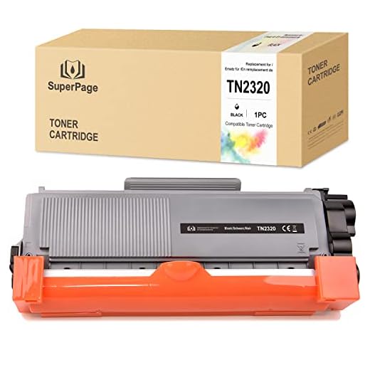 Superpage Kompatibel med Brother TN-2320 2320 TN2310 toner för Brother HL-L2340DW L2300D L2360DN L2365dw L2360dw L2320d L2380dw MFC-L2700DW L2720DW L2740dw DCP-Lw DCP-L20dw 2520DW L2540DN L2500D L2540DW(1svart)