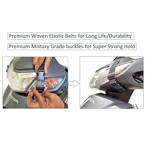 Image of Universal Scooty Mobile Holder /Pouch /Cover for Scooters Scooty Activa Jupiters and All Model Scooty Mobile Holder (S4E)