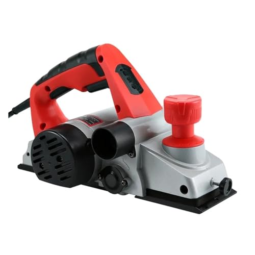 Mesa eléctrica for carpintería de 1100W, cepilladora de madera portátil, máquina espesadora, 28,5x7,5 CM, 2MM de profundidad, para profesionales y aficionados al bricolaje