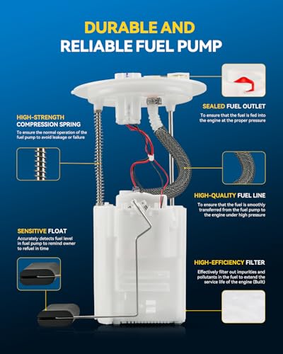 Image of PHILTOP Electric Fuel Pump Assembly FG0922 Fit for Lexus RX350, Lexus RX330