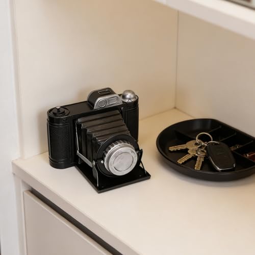 Cámara retro de hierro Bewinner para decoración de escritorio 5