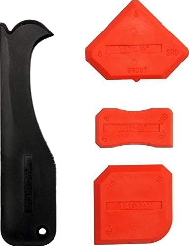 Yato YT-5262 Yato Silicone Spatulas with Cutting Tool, Red