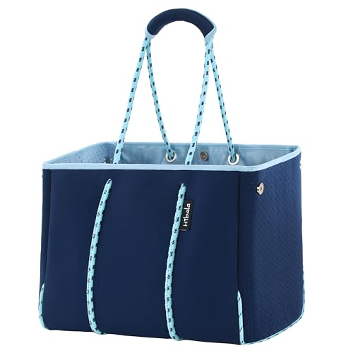 Hibala Neoprene Multipurpose Beach Bag,Gym/Travel/Pool Bag,Tote For Women&Men