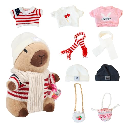 WAKSUN Capybara Plush for Boys Girls Birthday Dress Up...