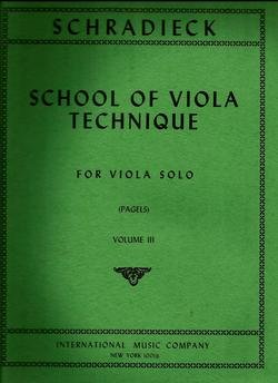 Amazon.com: Schradieck School of Viola Technique Volume II.: Henri ...
