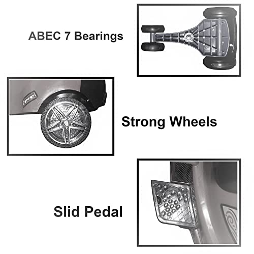 Image of myhoodwink Baby Magic Car for Kids, Ride-on Baby Car, Kids Push Car, Swing Car |Comfortable Seats Durable Ridor Ride on Toy Car for Kids, Twister Ride on, Magic Toy Car, Push Rider, Age 2+ (Green)