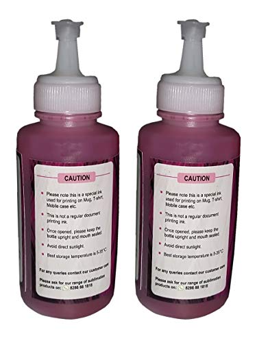 Yorkker® Sublimation Ink DXT SUB for Heat Transfer Printing on Mugs, Mobile Cases, Polyester T-Shirts etc Suitable for Epson Printers L800, L1800,... - Image 3