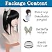 abouder Kanao Wig for Kids Kanao Tsuyuri Cosplay Wigs with Clip Heat Resistant Hair with Wig Cap Halloween Costume Accessories