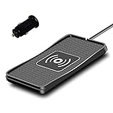 Wireless Charger car Wireless Charging pad Wireless qi Phone Charging Charger pad for car Fast Wireless car Charger Wireless Phone Charger Charging Station 10W Thin Galaxy Note10/S10/S9/S8(C3)