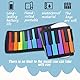 Rollpiano,Keyboard Piano,49 Tasten,Tragbares Elektronisches Klavier,Wasserdicht Und Staubdicht,Lange Batterielebensdauer,Geeignet Für Kinder,Erwachsene,Anfänger Geschenk,Buntes