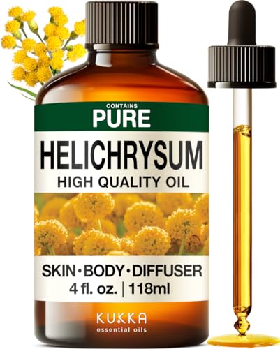 KUKKA Helichrysum Essential Oils - 4 Fl Oz - for
