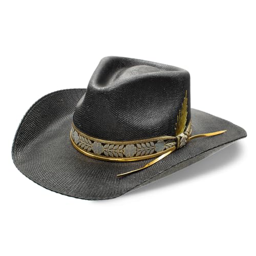 Charlie 1 Horse x Lainey Wilson Wildflower Fashion Hat L Black