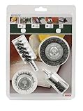 Bosch 2609256553 DIY Drahtbürsten-Set 4 -teilig