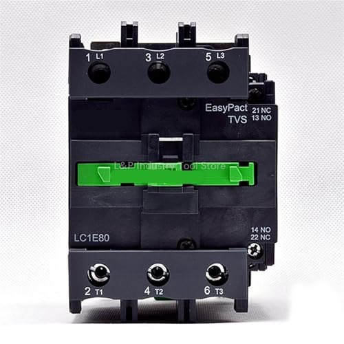 Contacteur LC1E80M5N triphasé pour moteur 37KW coupure robuste 80A