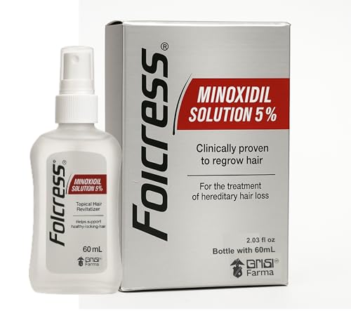 Generic Solución Grisi Folcress Minoxidil 5% 60 ml (1-pack), Grey