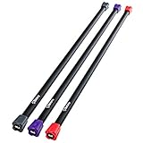 bintiva Workout Bar - Padded Exercise Weighted Total Body Bar