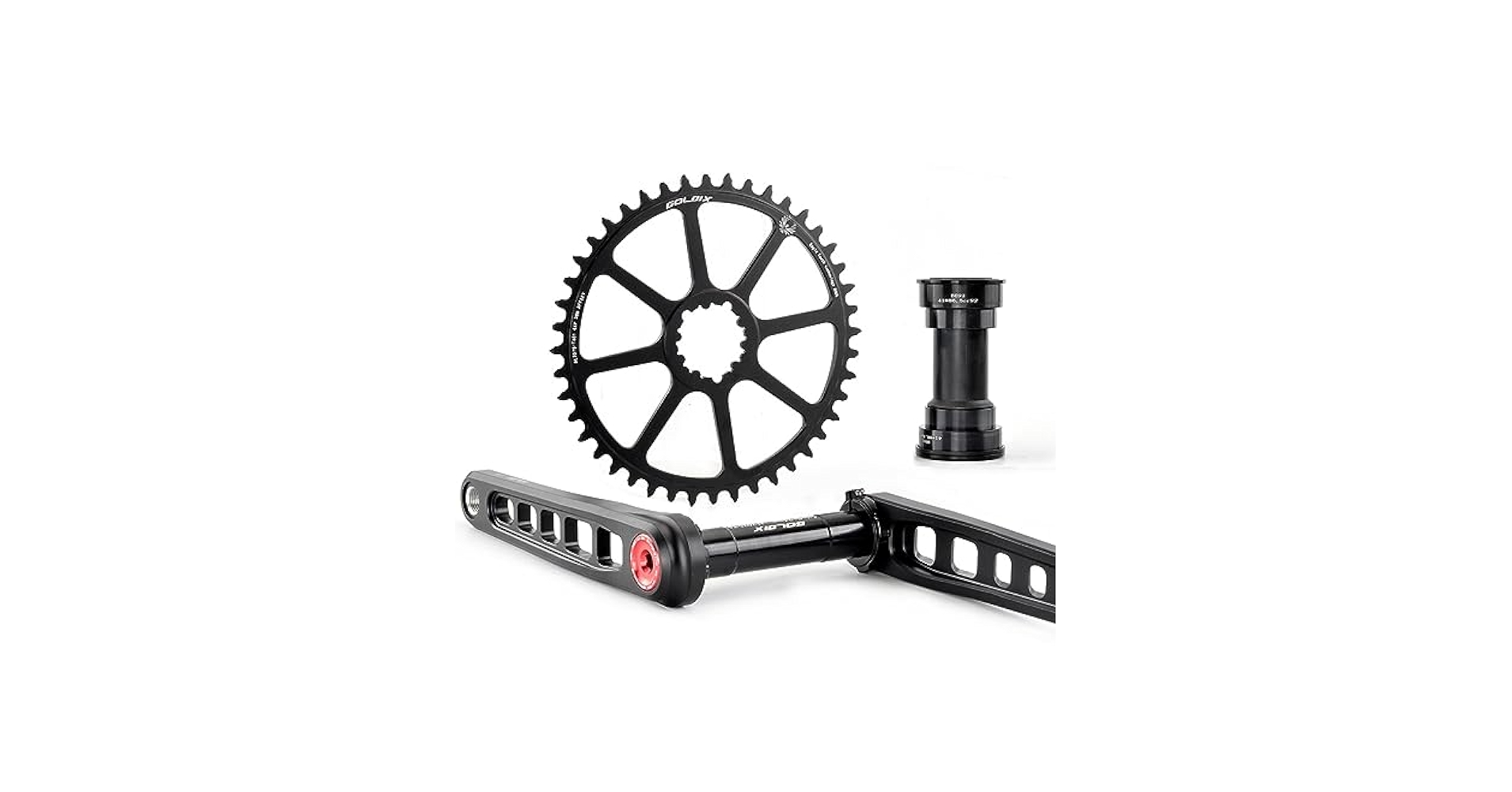 Amazon.co.jp: MTB クランクセット 40T 42T 44T 46T 48T