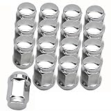 Material: Die Radmuttern sind aus Stahl gefertigt und gewährleisten Stabilität und Zugfestigkeit für eine dauerhafte Leistung.