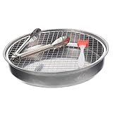 CAXUSD Mini Holzkohlegrill Tragbarer Campinggrill Outdoor Bbq Grill Aus Grillwerkzeug Für Reisen Picknick Grillgerät Und Langlebig