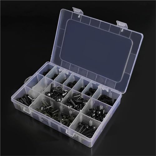 ԑ̃lW 199PCS I[goCtFAO{gLbg ɓKz_ CB400 CB400F CB400X CB400SF CB 400 VTEC CB500 CB500F CB500X {fB[N lW ibg(Black)