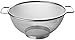 Fackelmann Colador y Escurridor de Cocina, Acero inoxidable, Tamizador con Borde Redondo para colar y escurrir líquidos, 20 centímetros, Color inox, 20x9 cm, 1 ud