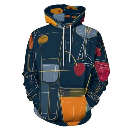 Pull imprimé couple personnalisé cadeau original rétro 3D