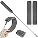Retractable Gap Dust Cleaner with Extendable Pole Cloth Cover fFlexible Microfiber Hand Duster Long Flat Gap Duster for Home Bedroom Kitchen Blinds