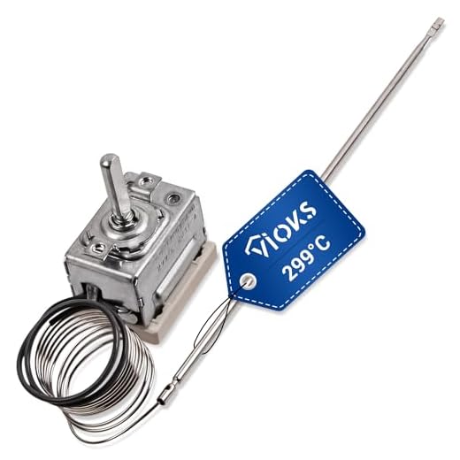 Backofen Thermostat für Herd wie Amica 8032828 EGO 55.17069.140 Backofenthermostat -299°C