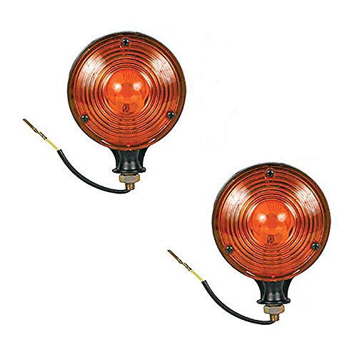 Reliable Aftermarket Parts RAParts Amber Safety Warning Light Pair 12V