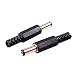 Conwork 10-Pack 5.5mm x 2.1mm Male DC Power Plug Jack Solder Connector Adapter