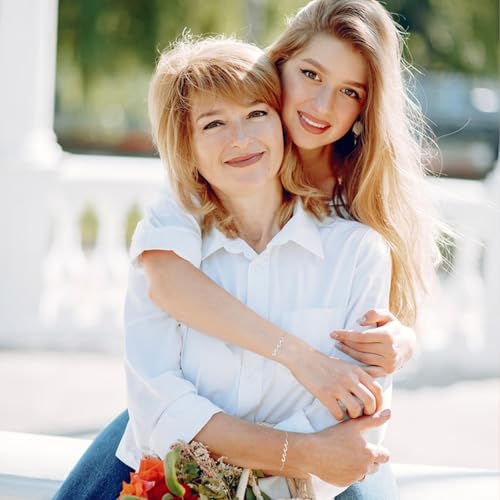 Birthday Gifts for Women, Cool Waves Bracelet Gift for Happy Birthday 21st, 30th, 40th, 50th, 60th Birthday Gift Ideas for Women Ladies Bestie Friend Sister Mom Daughter Wife Grandma4