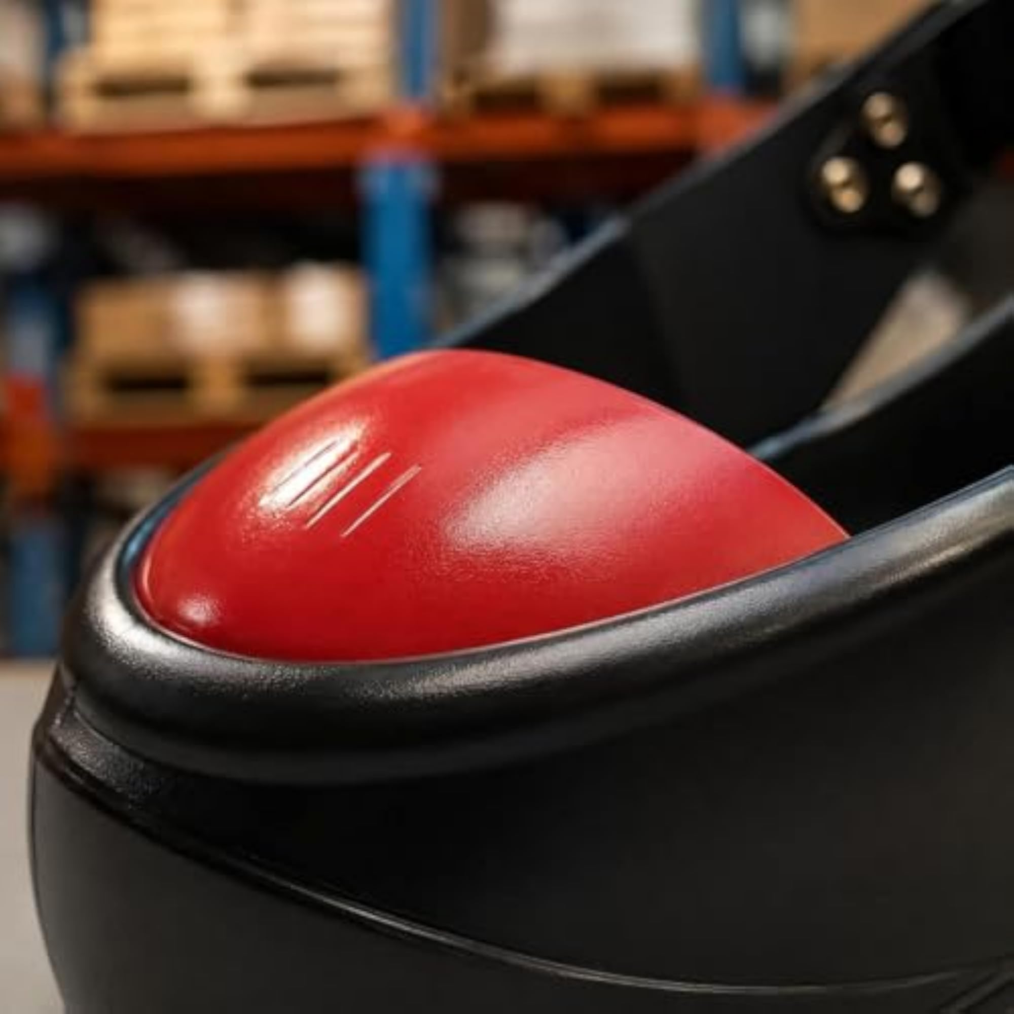 Impact-Resistant Steel Toe Shoe Cover for Worksite Visitors