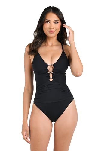 La Blanca Women's Island Goddess Underwire One Piece Swimsuit3