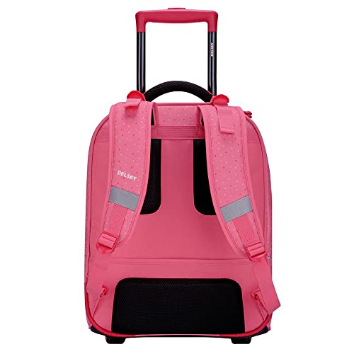 Delsey School 2017 Zaino WPS Verticale Rose Ice