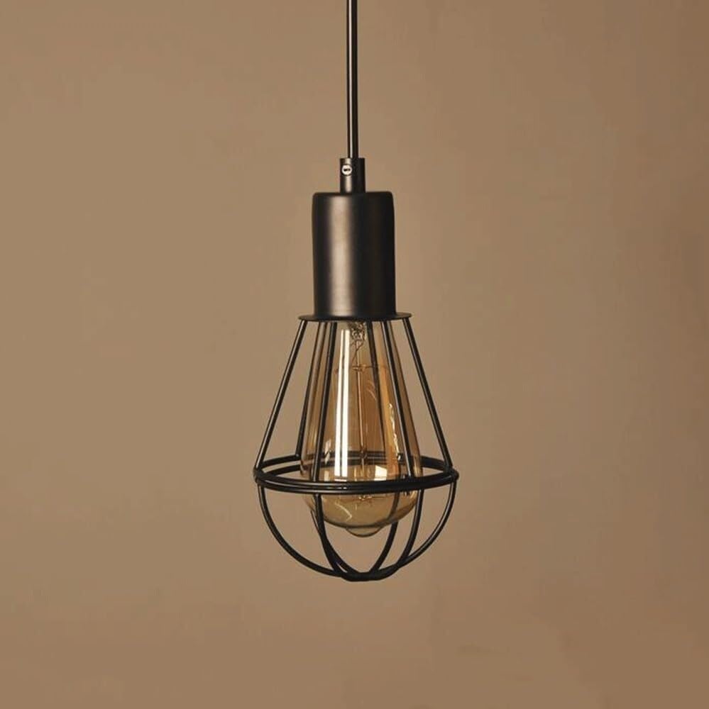 Suspension épurée au design moderne et finitions rétro industrielles