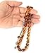 Baltic Amber Tasbih with Ancient Inclusions – Handmade Islamic Prayer Beads | Silver Tassel | Collectible Misbaha
