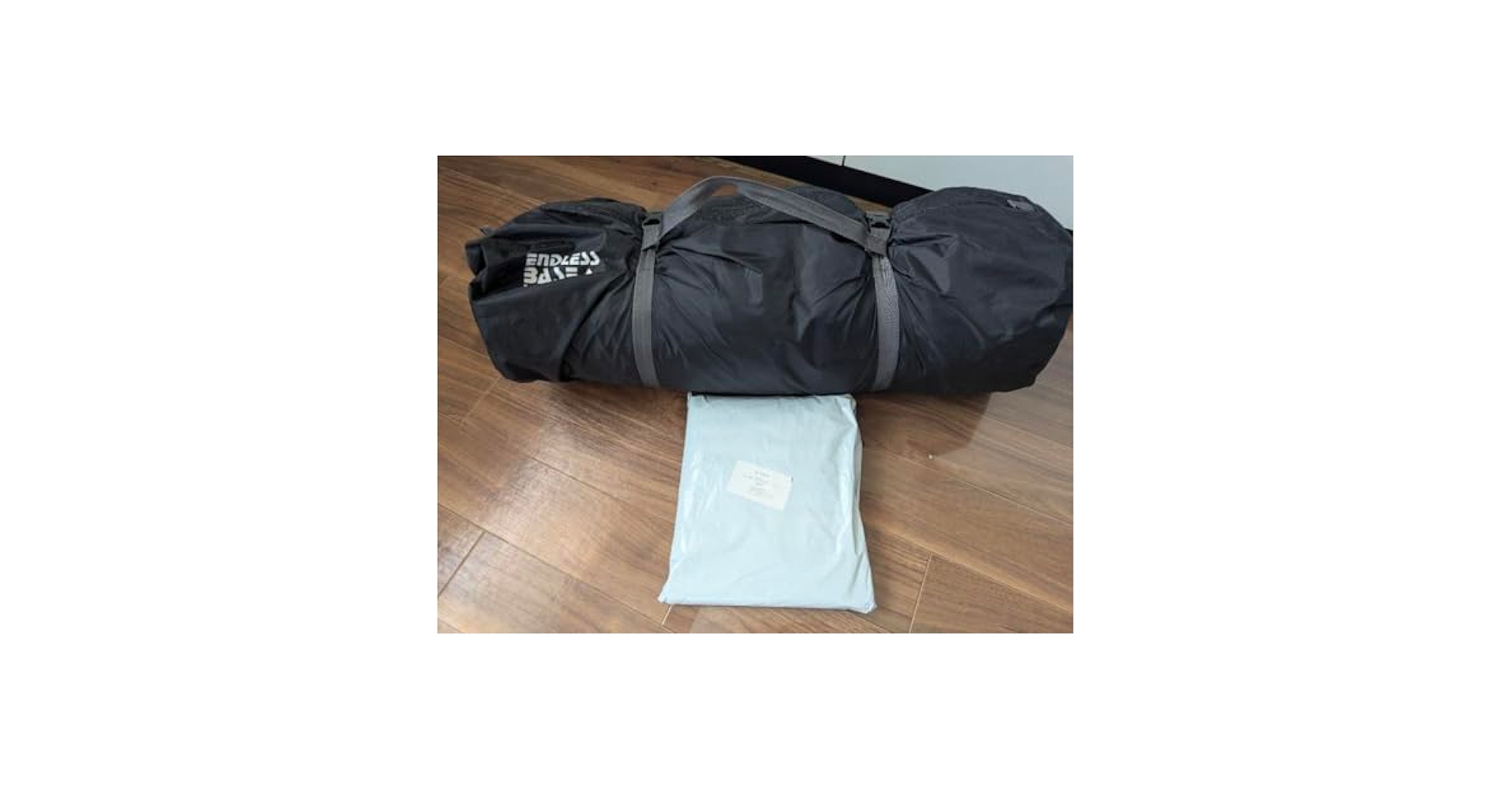 【新品未使用】ユウカズロウテントVer1 ブラック グラウンドシート付初回生産品 エンドレスベース ユウカズロウテントVer1 グランドシート付