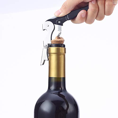 Yfs 3 Pack Professional Waiter Corkscrew With Foil Cutter And Bottle Opener, Pink Blue Green Heavy Duty Wine Key For Restaurant Waiters #TOP2