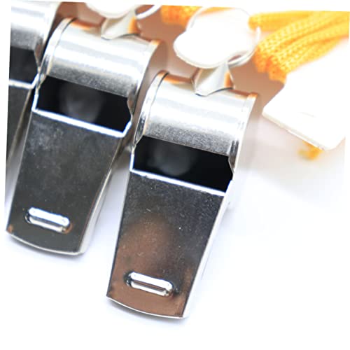 Silbatos de metal BESPORTBLE para árbitros y eventos 12 pcs miniatura 2