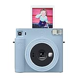 Fujifilm Instax Square SQ1 Instant Camera, Capture and Print Memories Instantly, Vibrant Colors, Easy-to-Use and Compact Camera - Glacier Blue (16670508) (Renewed)
