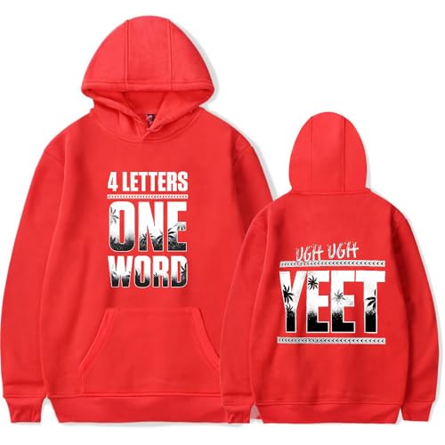 Jey USO 4 Letters One Word Spring Autumn Hoodies Fashion Clothes Casual Tops Sweatshirts