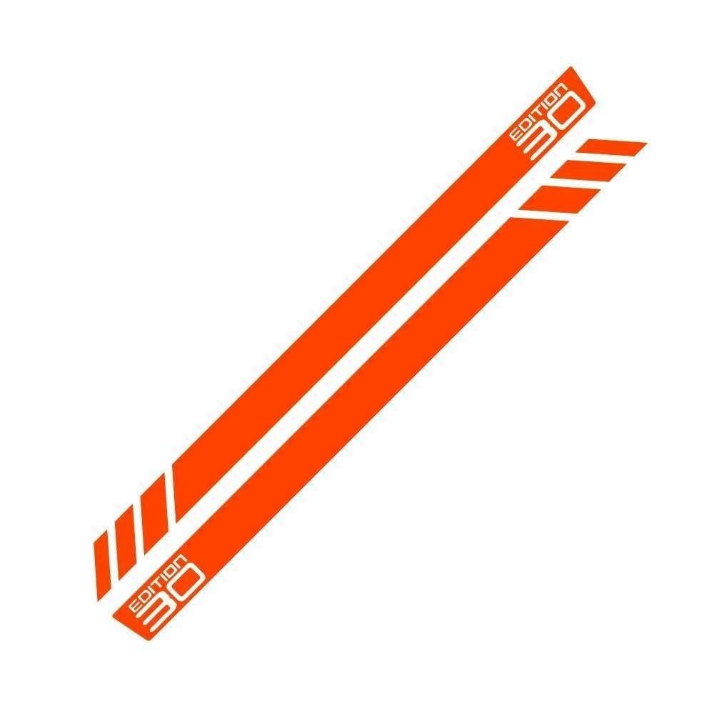 2PCS Car Door Side Stickers,for Volkswagen VW Multivan Transporter T4 T5 Bus California T6 30 Edition Accessories DIY Decals
