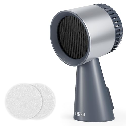 Empava Campana extractora portátil para cocina, ventilador de escape de cocina de computadora de 3 velocidades o barbacoa interior, olla caliente y RV, filtro desmontable y taza...