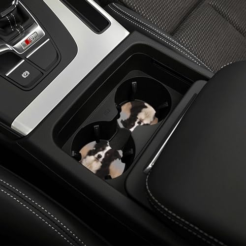 Posavasos para carro de neopreno borde Border Collie 2 piezas miniatura 6