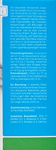 Valetumed Indestofin, 100 ml, Lösung zum Eingeben bei leichten Verdauungsstörungen, reines Naturprodukt, Ergänzungsfutter für Pferde und Ponys