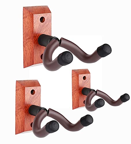 Hilerpunk Lot de 3 supports muraux en bois pour guitare, ukulélé, guitare, ukulélé, banjo, mandoline - Les Beatles, Paul McCartney, John Lennon, RIngo Starr, George Harrison Hilerpunk Lot de 3 supports muraux en bois pour guitare, ukulélé, guitare, ukulélé, banjo, mandoline