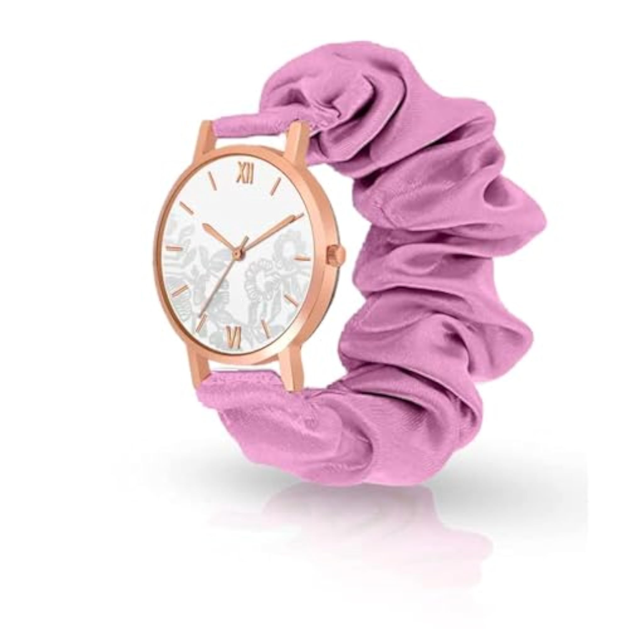 Women's Scrunchie Ribbon Wrist Watch