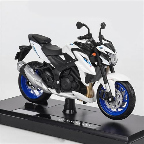 Cadeau moto Suzuki GSX-S750 échelle 1:18 pour motard et anniversaire